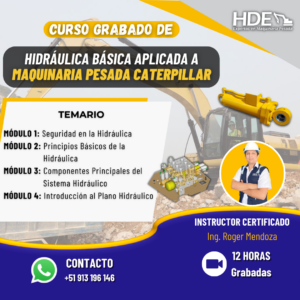 HIDRÁULICA BÁSICA APLICADA A MAQUINARIA PESADA CATERPILLAR