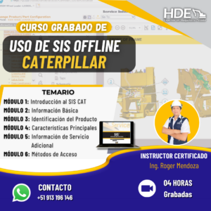 USO DE SIS OFFLINE CATERPILLAR